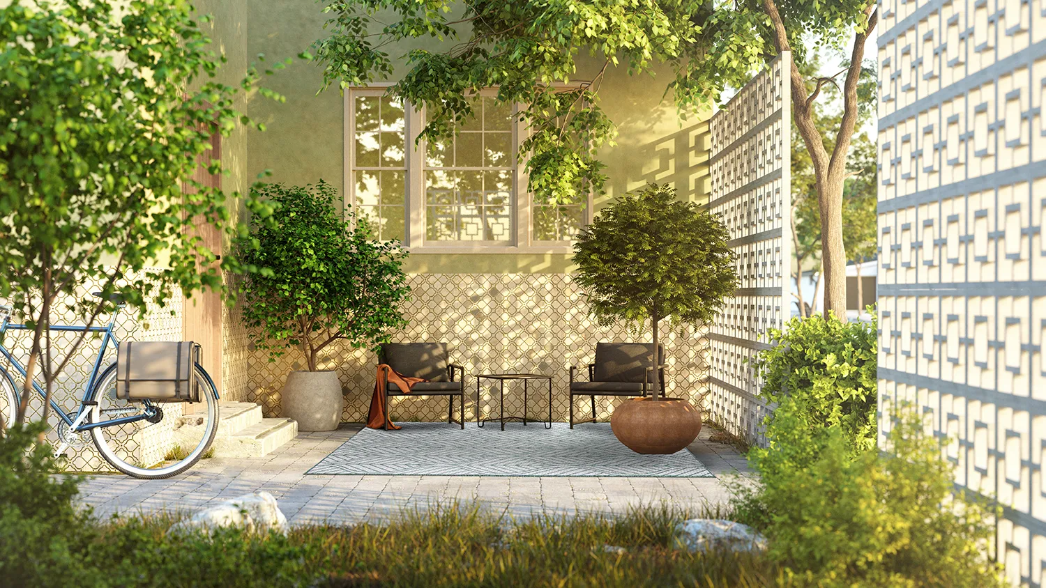 Koberec Indoor/Outdoor - Harvey (zelená)