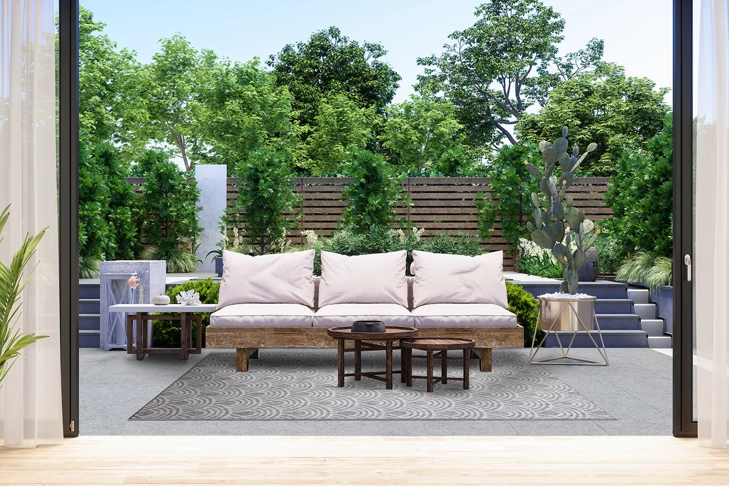 Koberec Indoor/Outdoor - Odin (šedá)