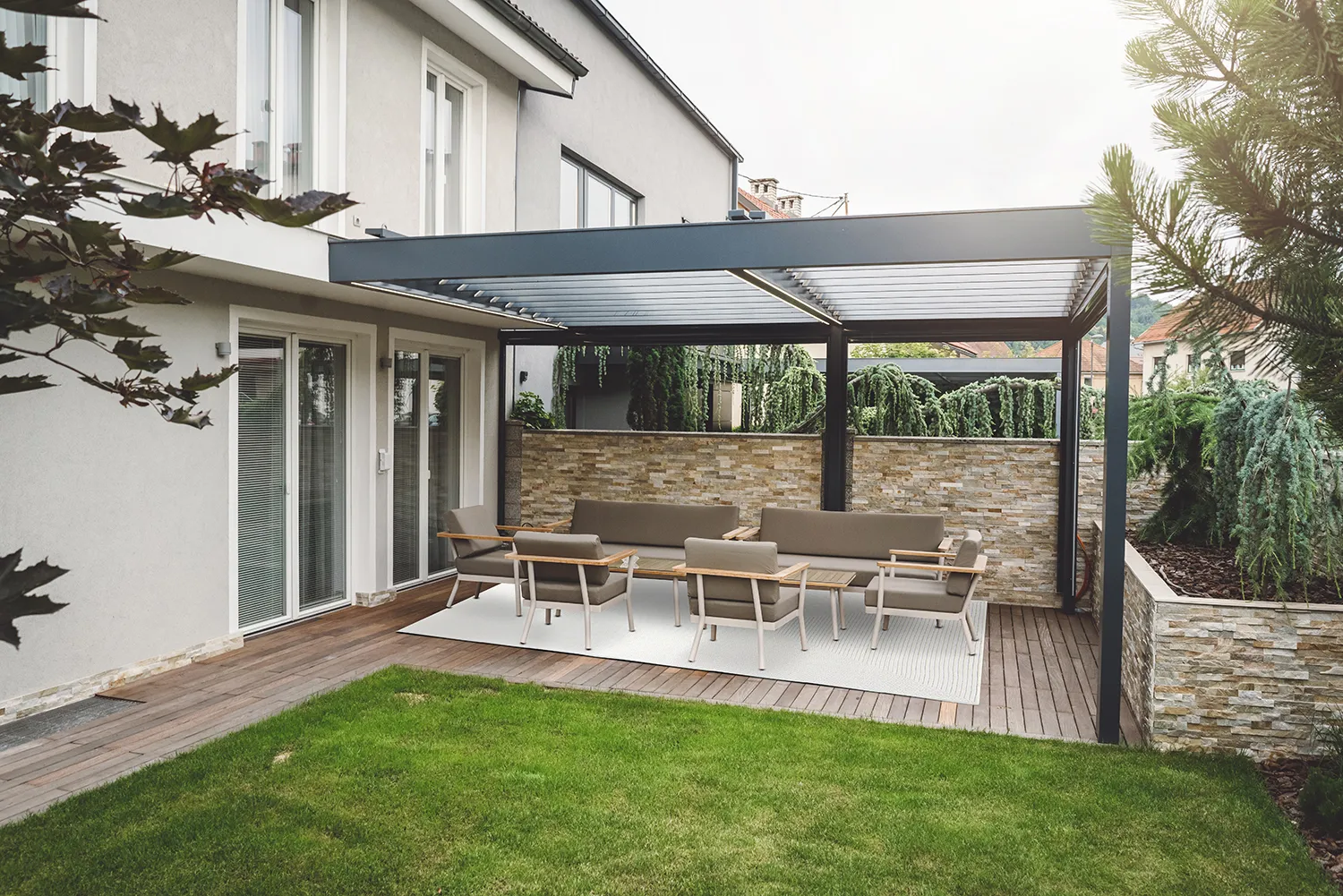 Koberec Indoor/Outdoor - Arlo (offbílá)