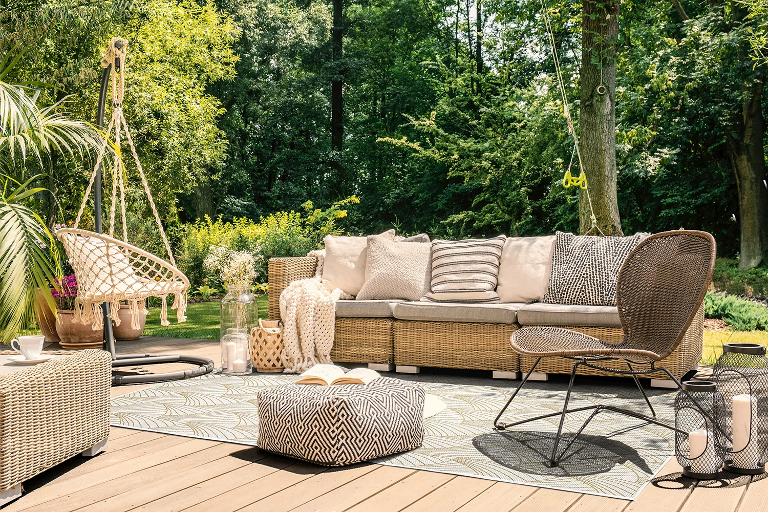 Koberec Indoor/Outdoor - Beau (žlutá)