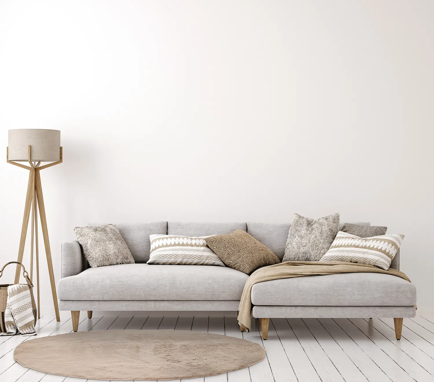 Kulaté koberce - Cloud Super Soft (taupe)