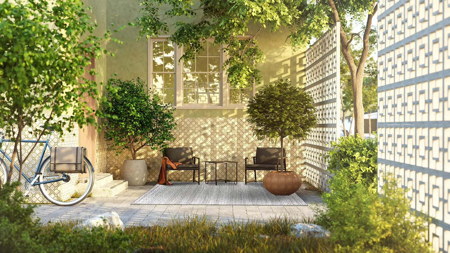 Koberec Indoor/Outdoor - Harstad (hnědý)