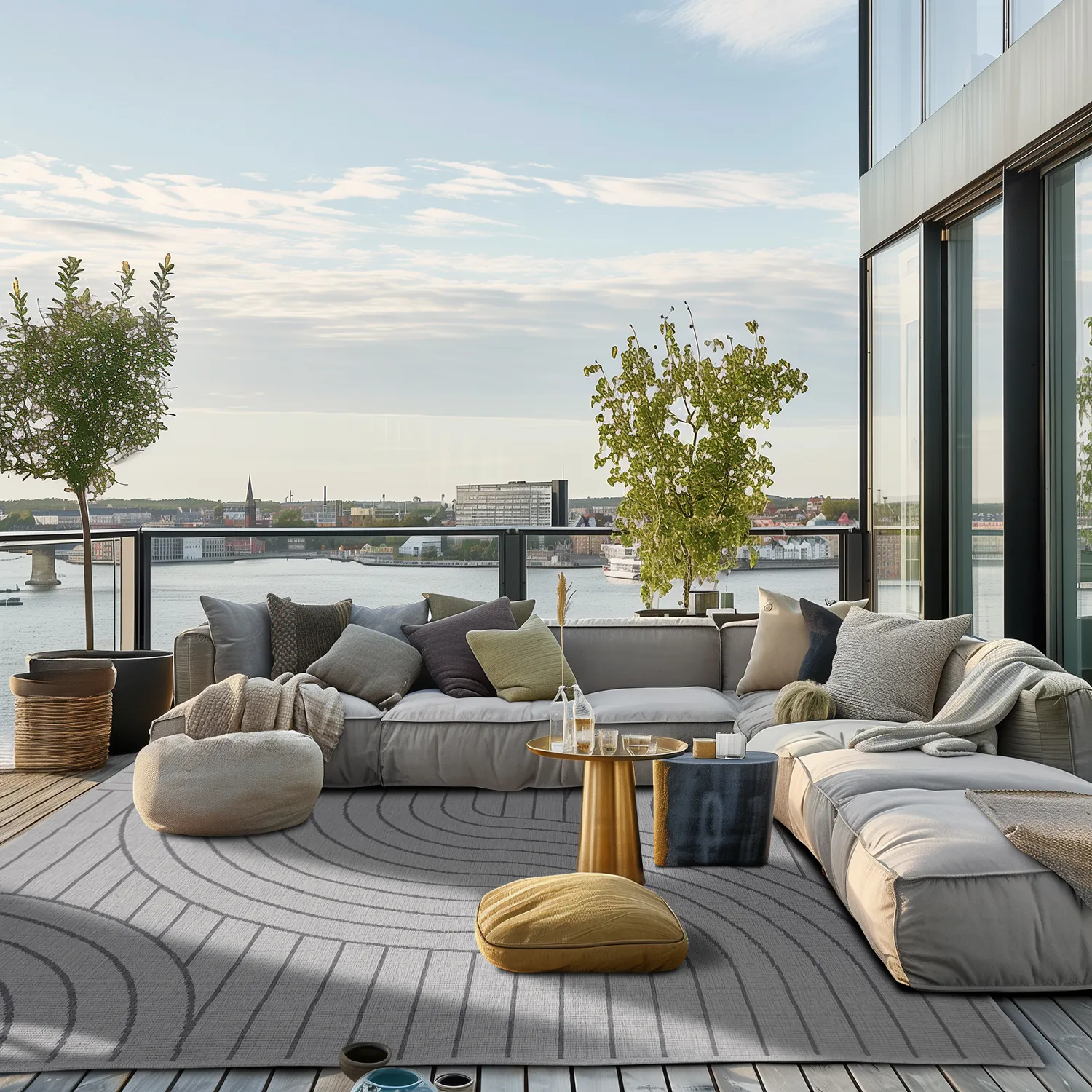 Koberec Indoor/Outdoor - Maynard (černá)