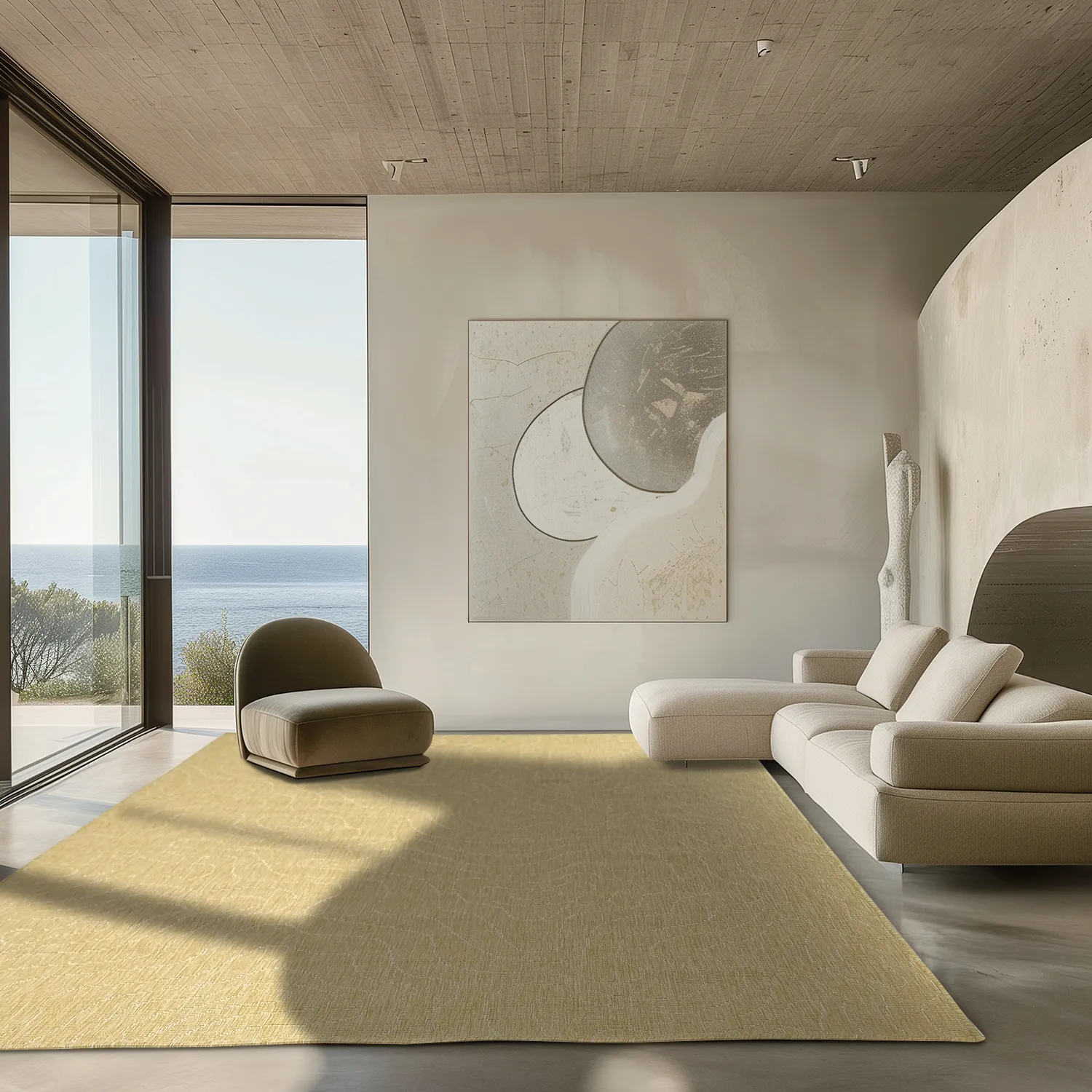Koberec Indoor/Outdoor - Thurman (žlutá)