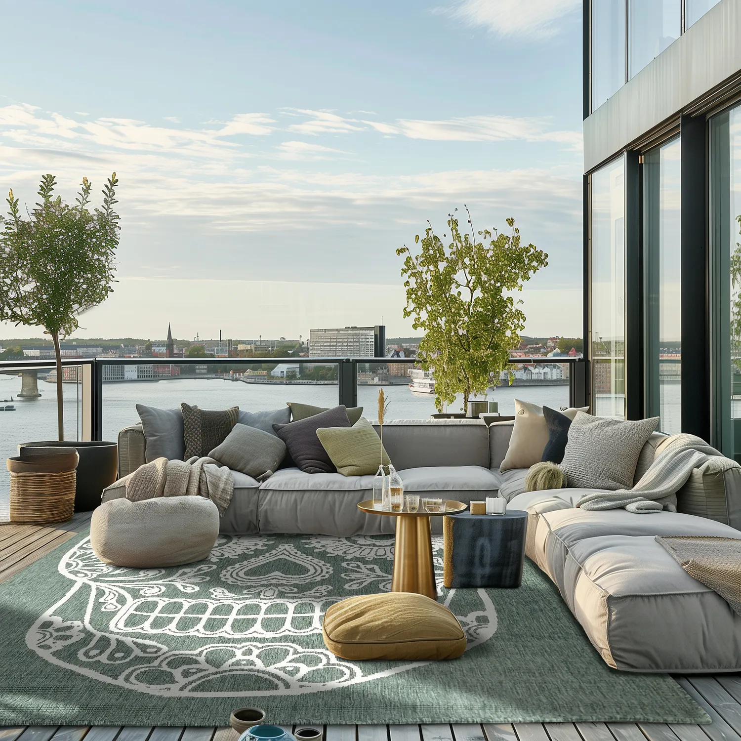 Koberec Indoor/Outdoor - Raylan (zelená)