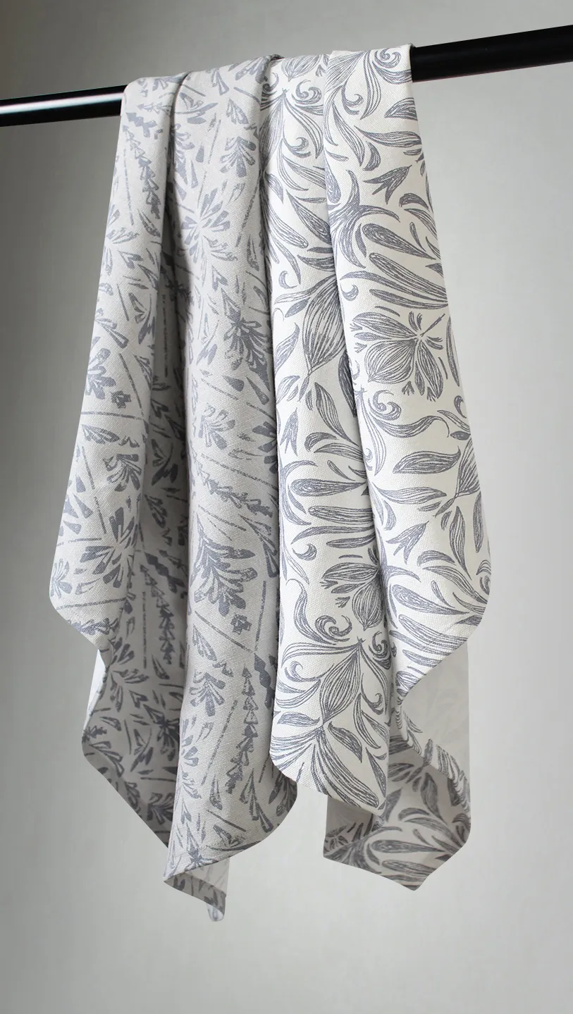 Kuchyňské utěrky 2 ks - Helmi (Modrá)