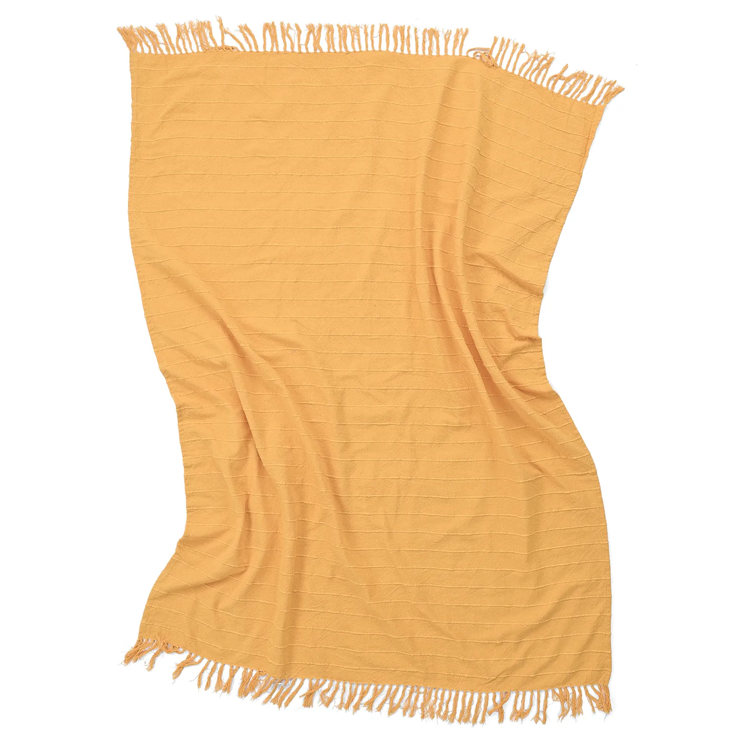 Deky - Nalani cotton throw (pomerančový)