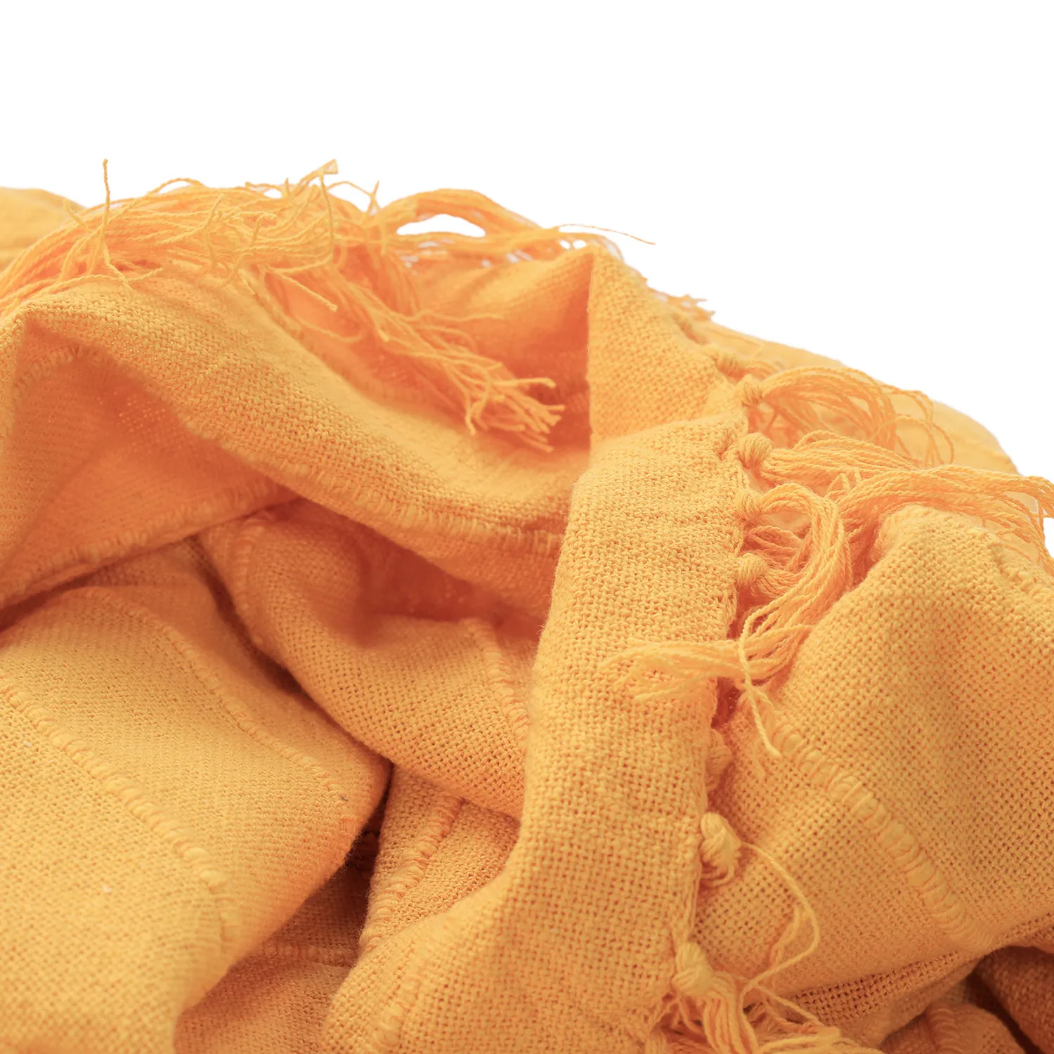 Deky - Nalani cotton throw (pomerančový)