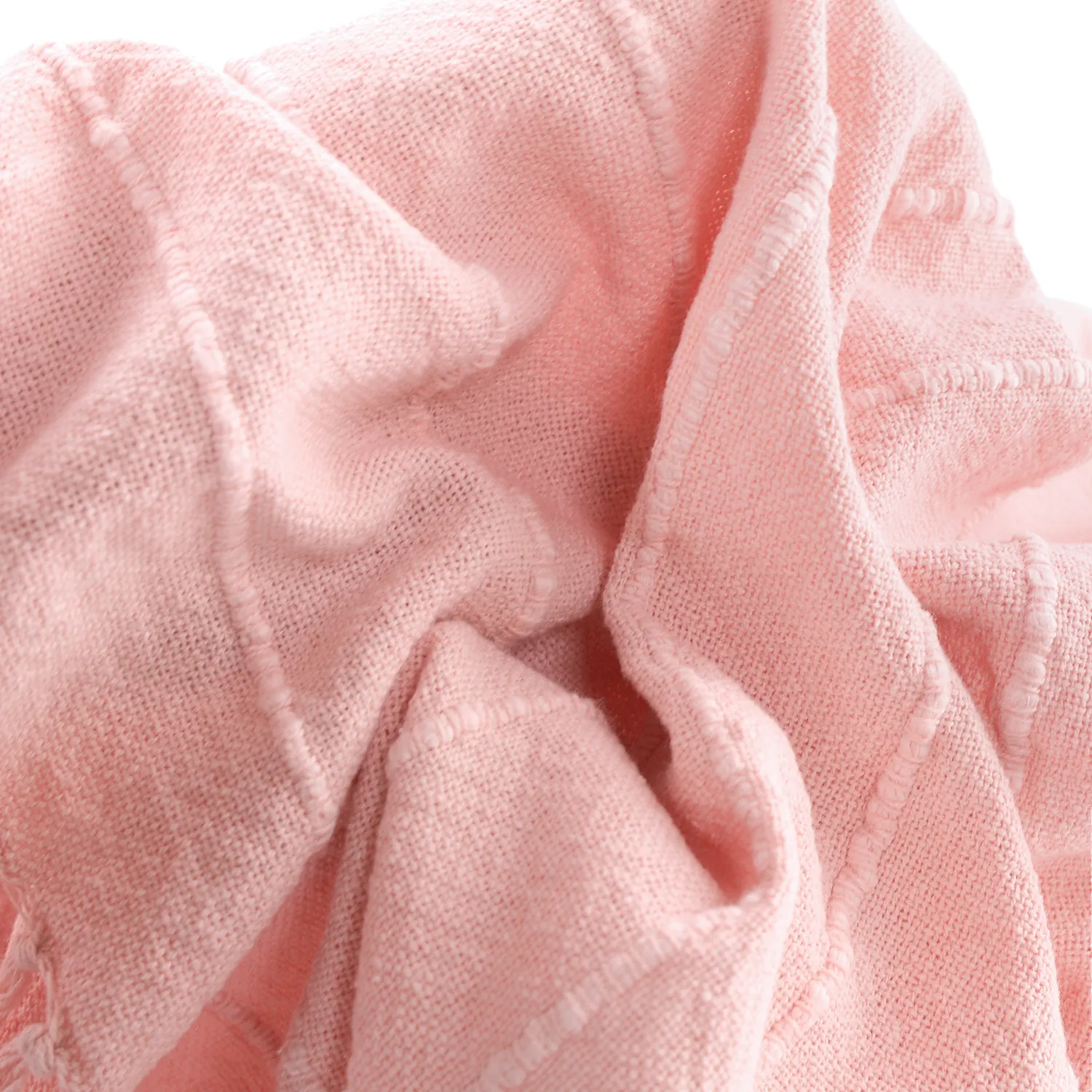 Deky - Nalani cotton throw (růžový)