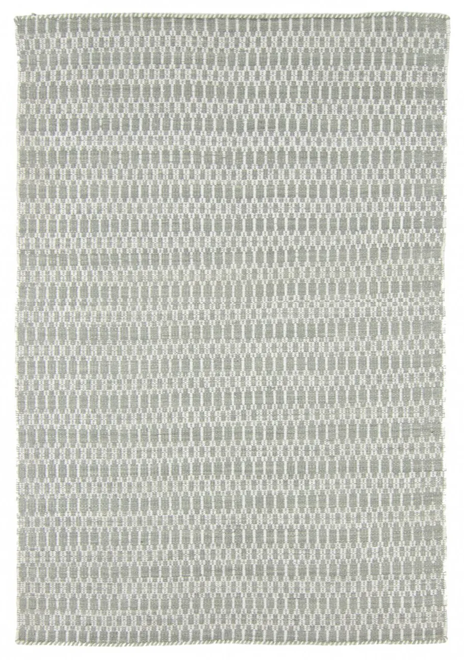 Vlněný koberec - Long Stitch (šedá)