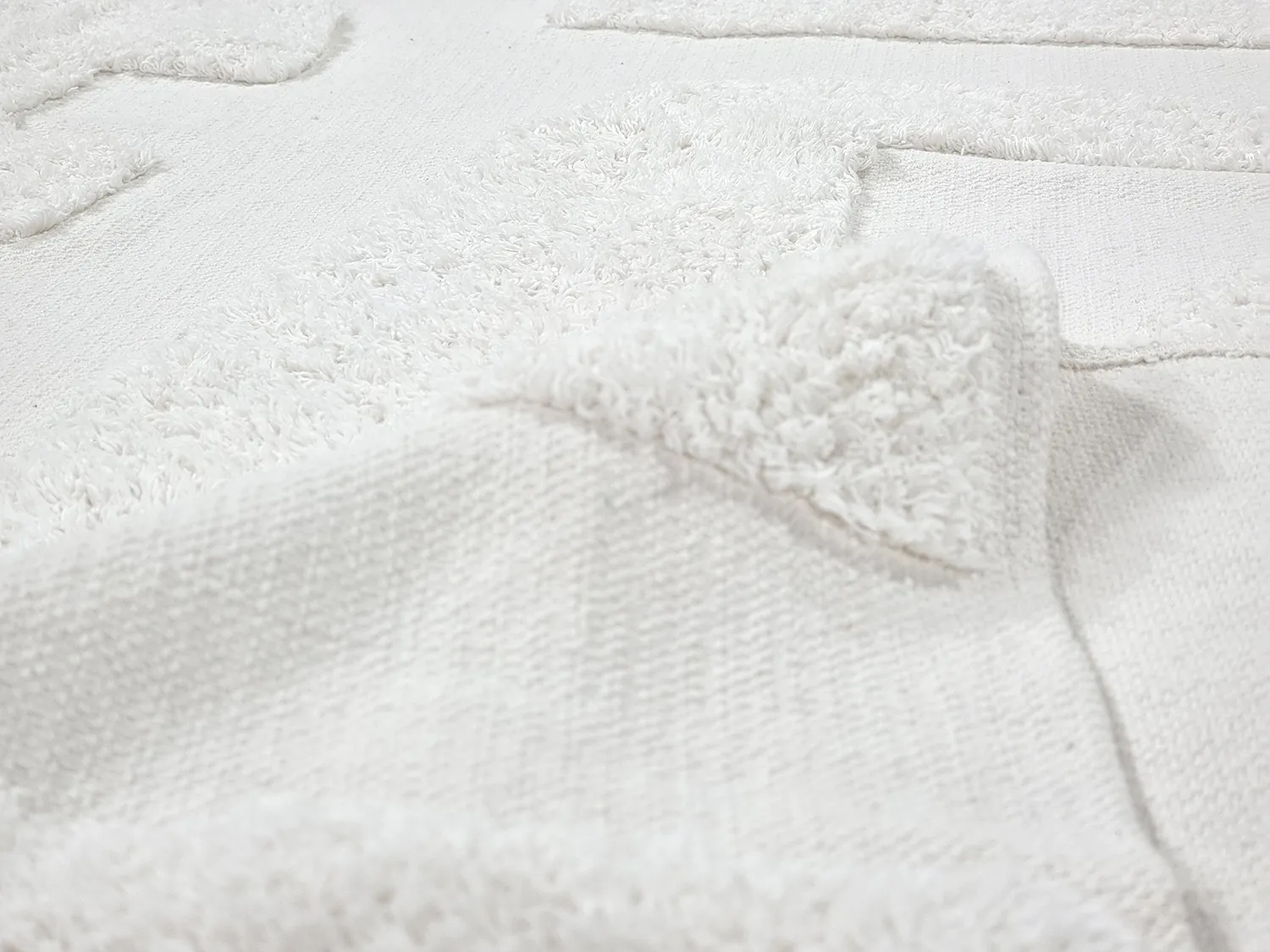 Shaggy koberce - Alexa Natural Cotton Shaggy (offwhite)