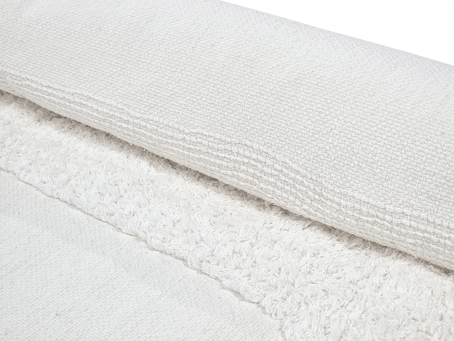 Shaggy koberce - Alexa Natural Cotton Shaggy (offwhite)