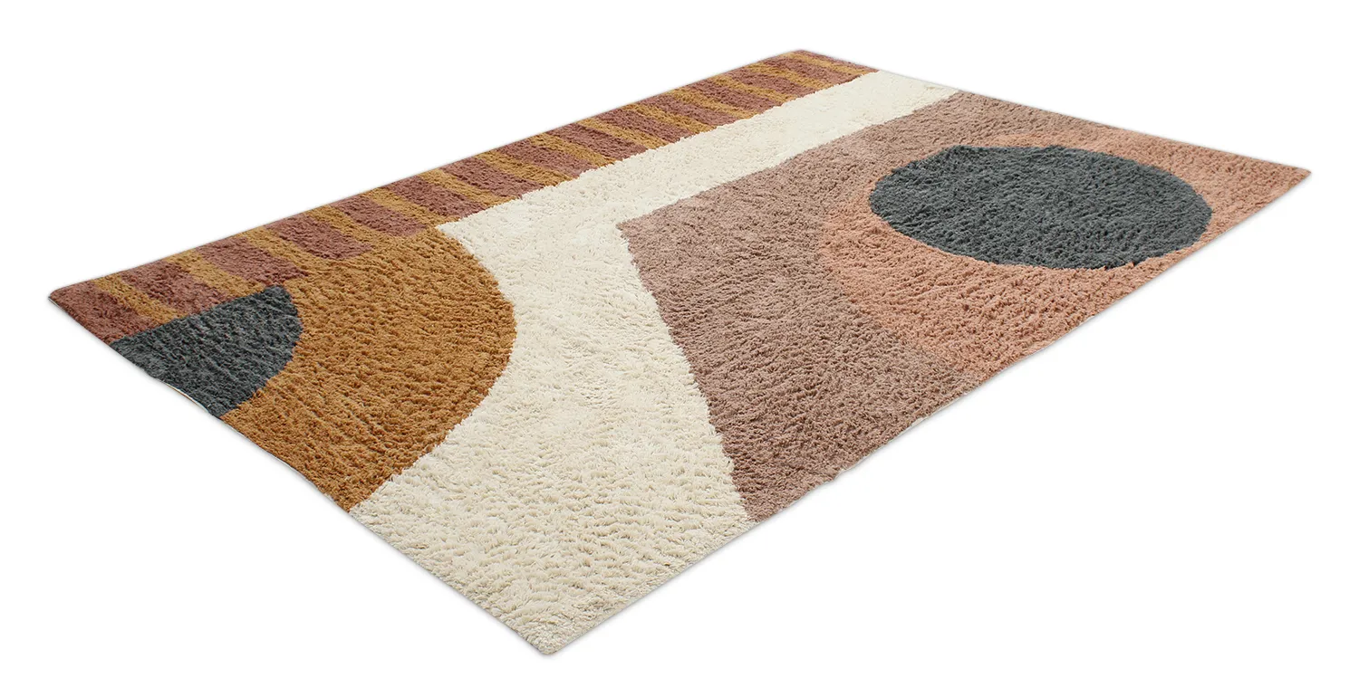 Shaggy koberce - Alpe Natural Cotton Shaggy (vícebarevná)