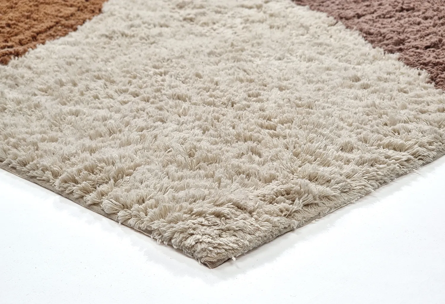 Shaggy koberce - Alpe Natural Cotton Shaggy (vícebarevná)