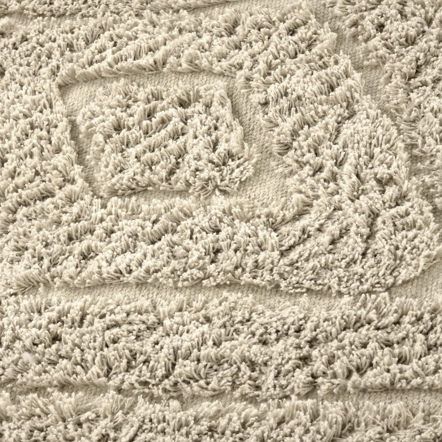Kulatý koberec - Amberley Natural Cotton Shaggy (béžový)