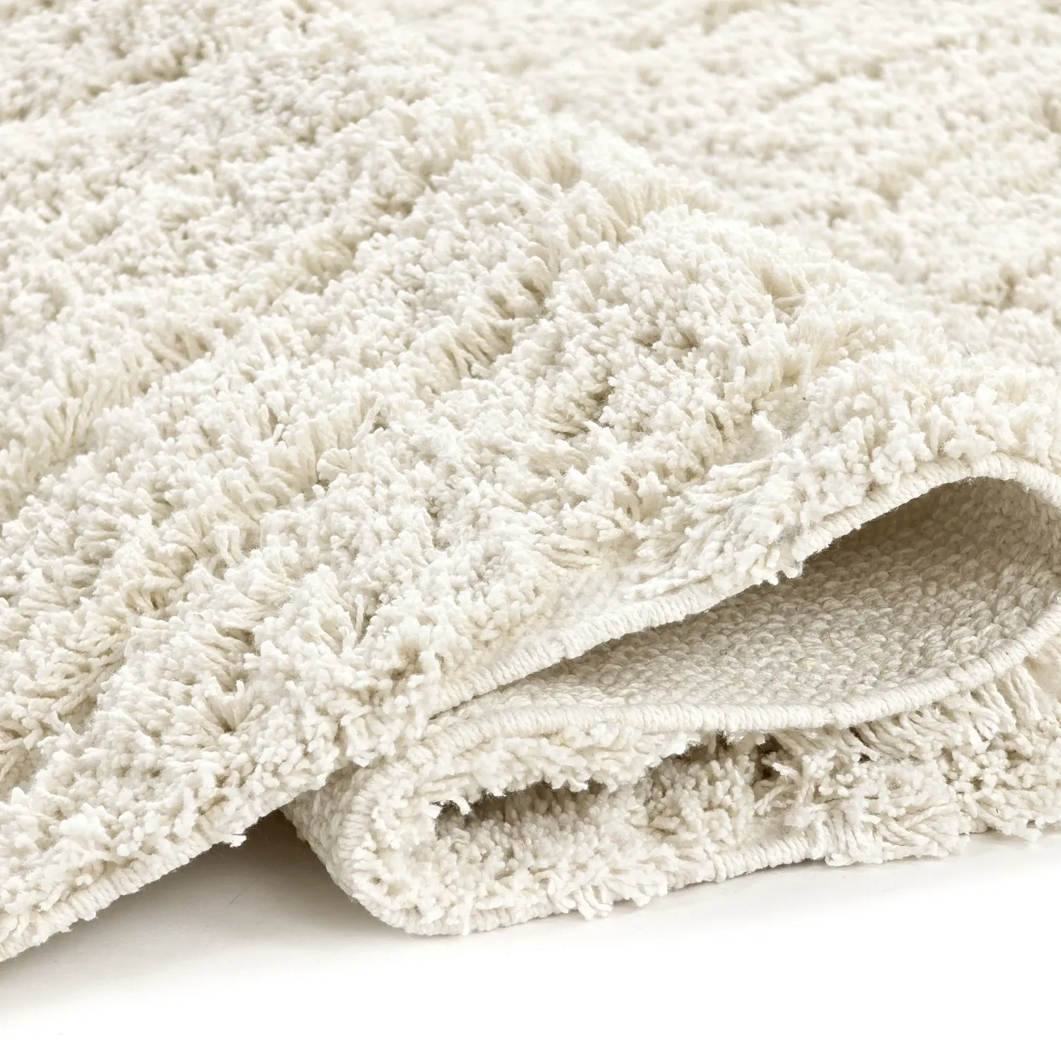 Shaggy koberce - Amberley Natural Cotton Shaggy (špinavě bílá)