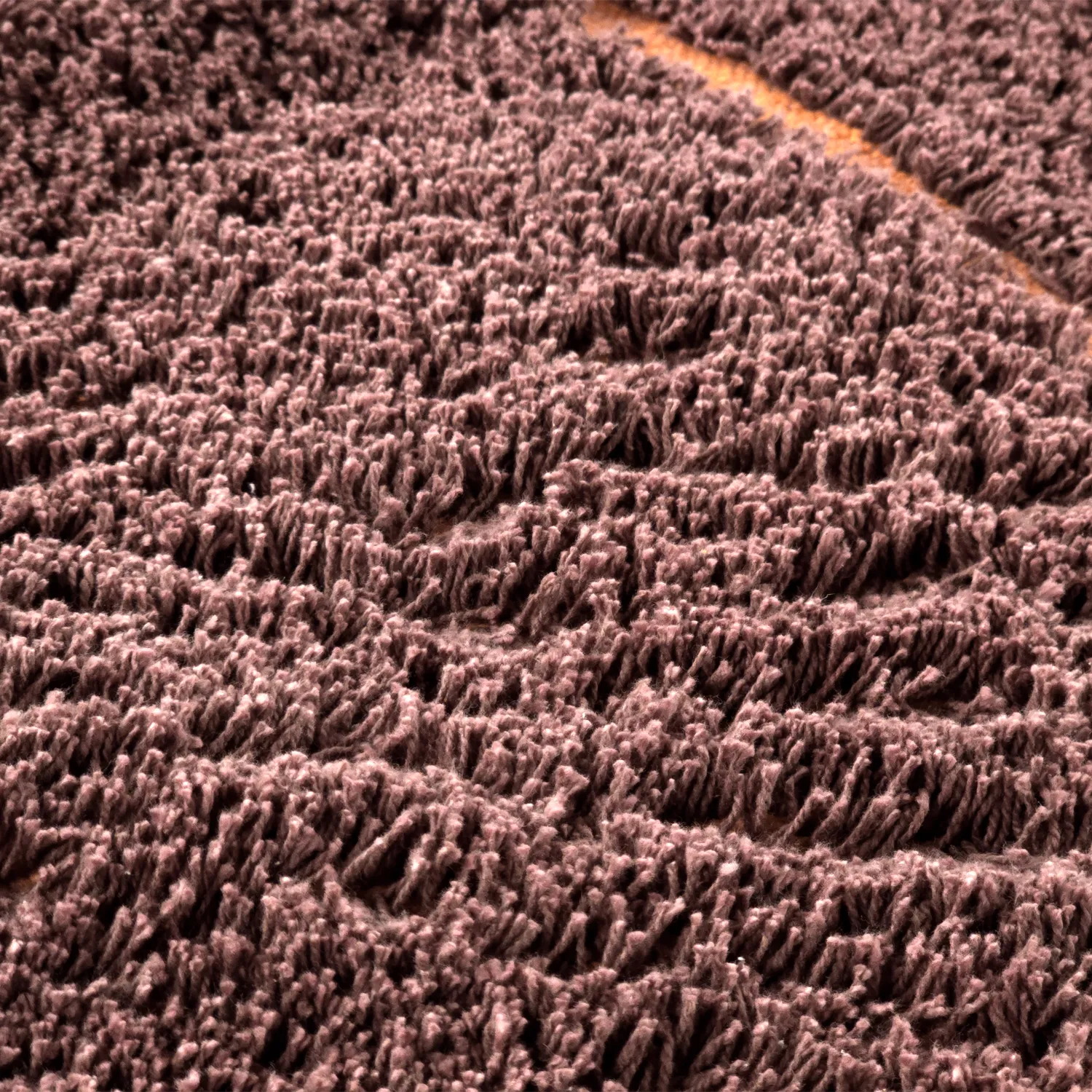 Shaggy koberce - Bellevue Natural Cotton Shaggy (červená/oranžová)