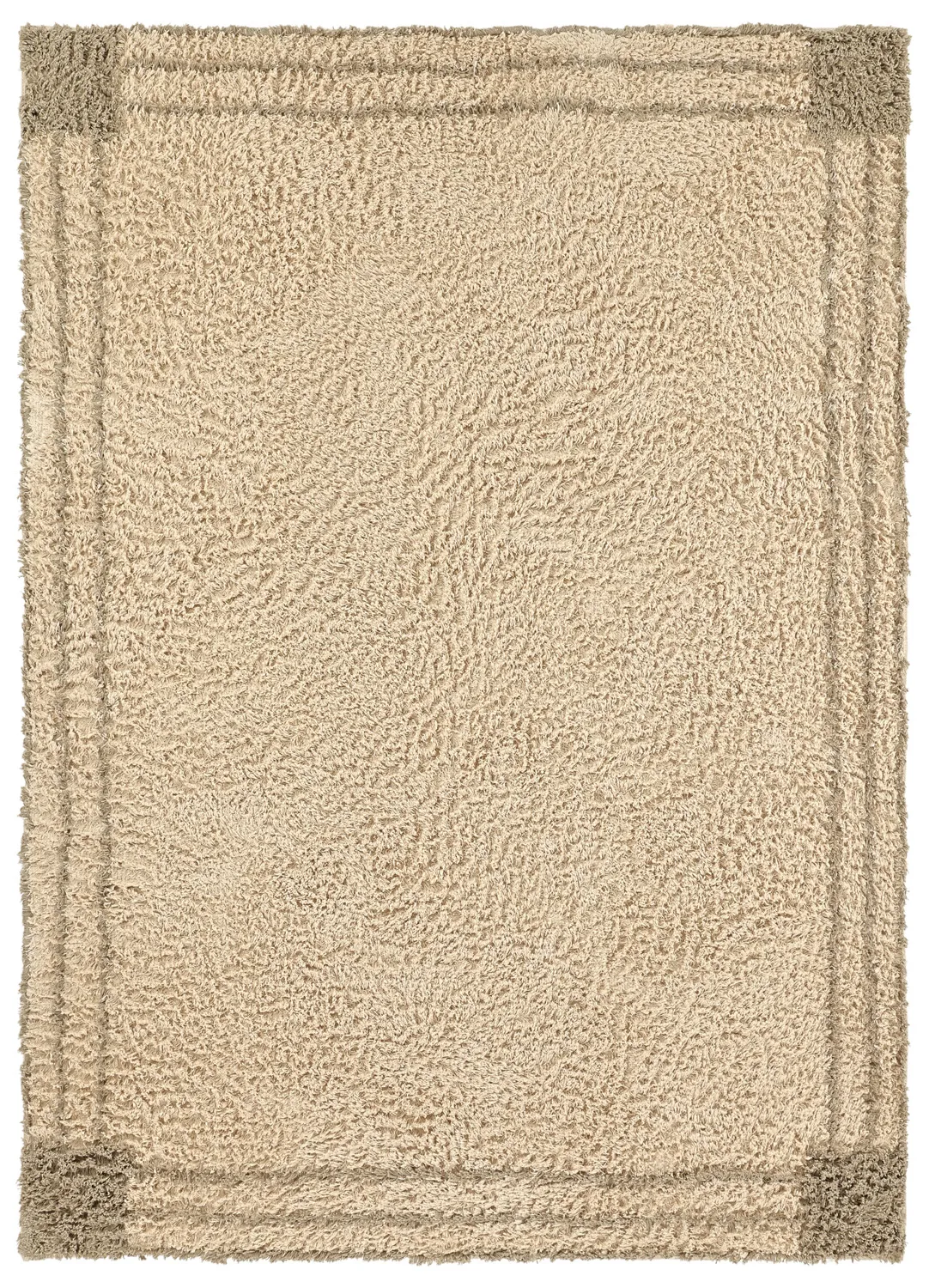 Shaggy koberce - Cataya Natural Cotton Shaggy (béžová/taupe)