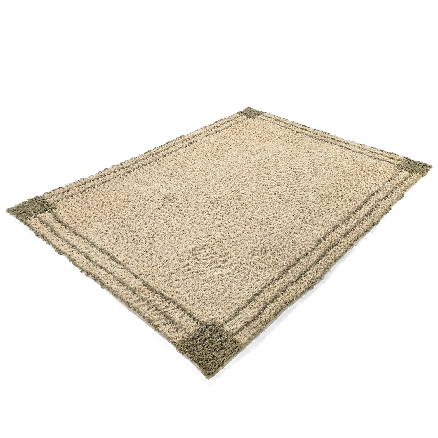 Shaggy koberce - Cataya Natural Cotton Shaggy (béžová/taupe)