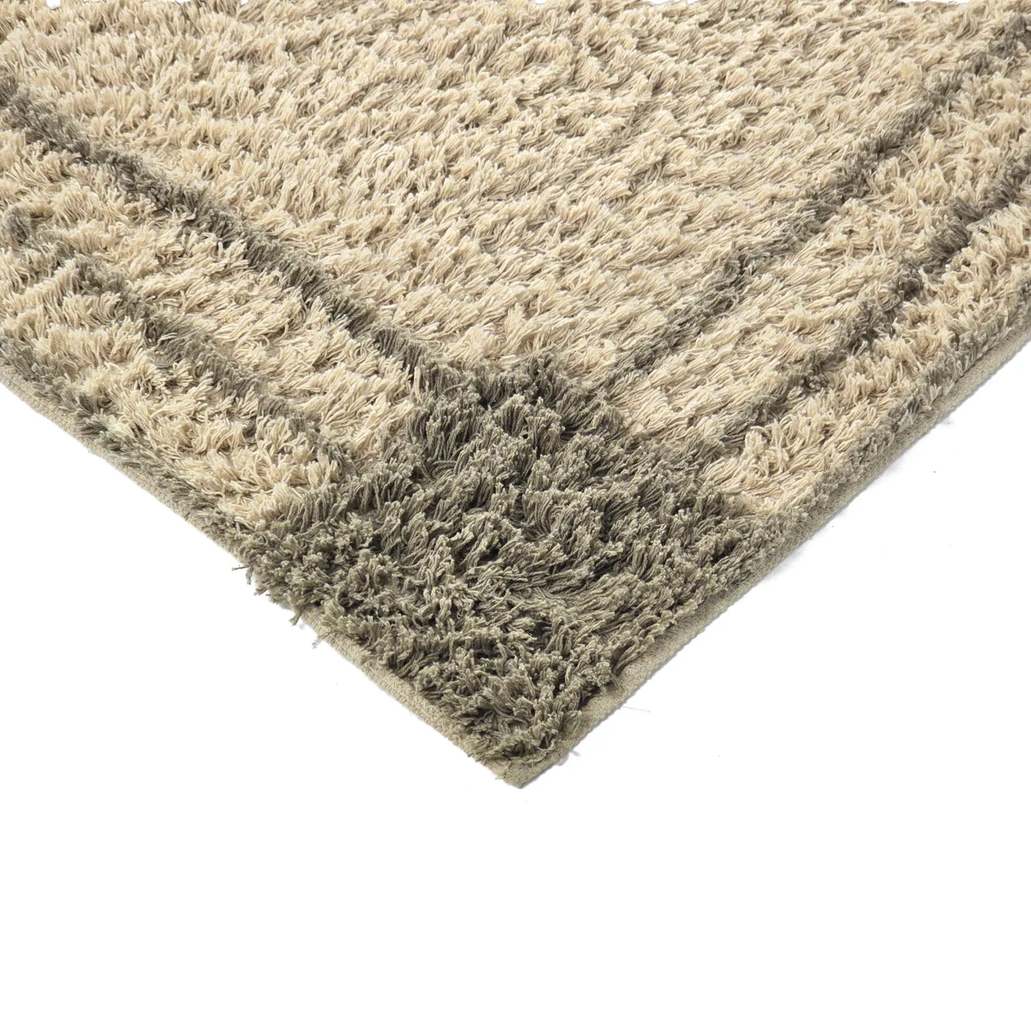 Shaggy koberce - Cataya Natural Cotton Shaggy (béžová/taupe)