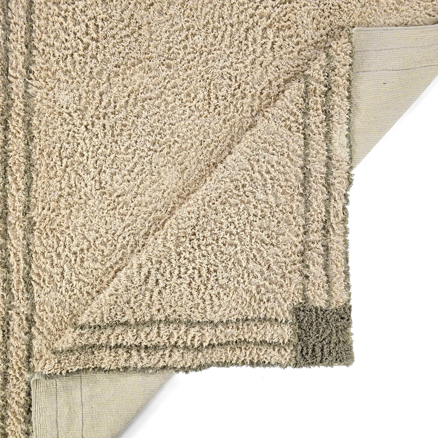 Shaggy koberce - Cataya Natural Cotton Shaggy (béžová/taupe)