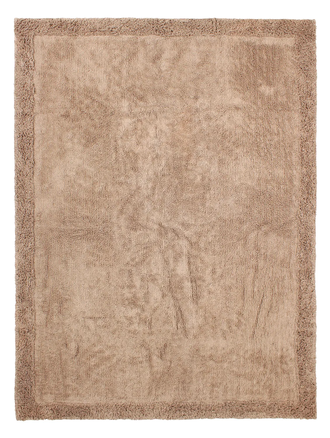 Shaggy koberce - Ebba Natural Cotton Shaggy (hnědý)