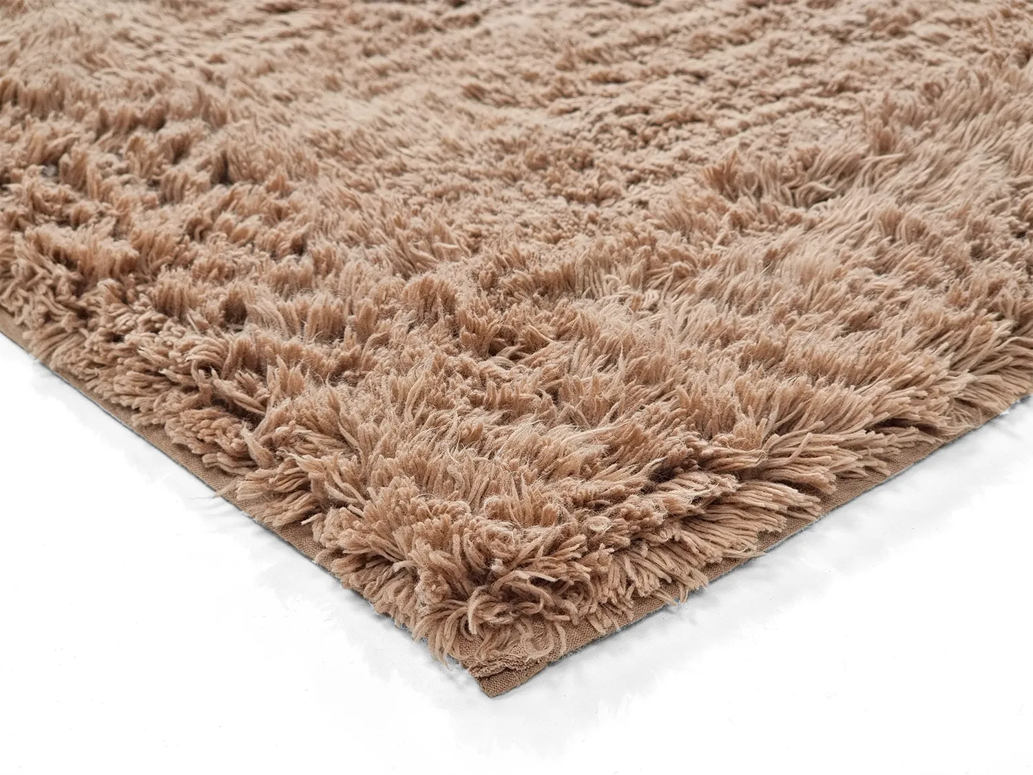 Shaggy koberce - Ebba Natural Cotton Shaggy (hnědý)