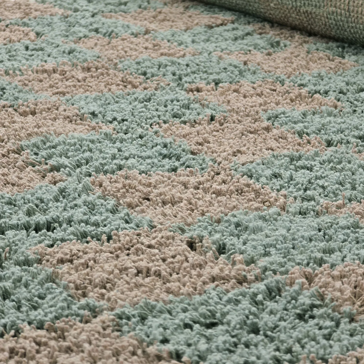 Shaggy koberce - Elsey Natural Cotton Shaggy (šedá/růžová)