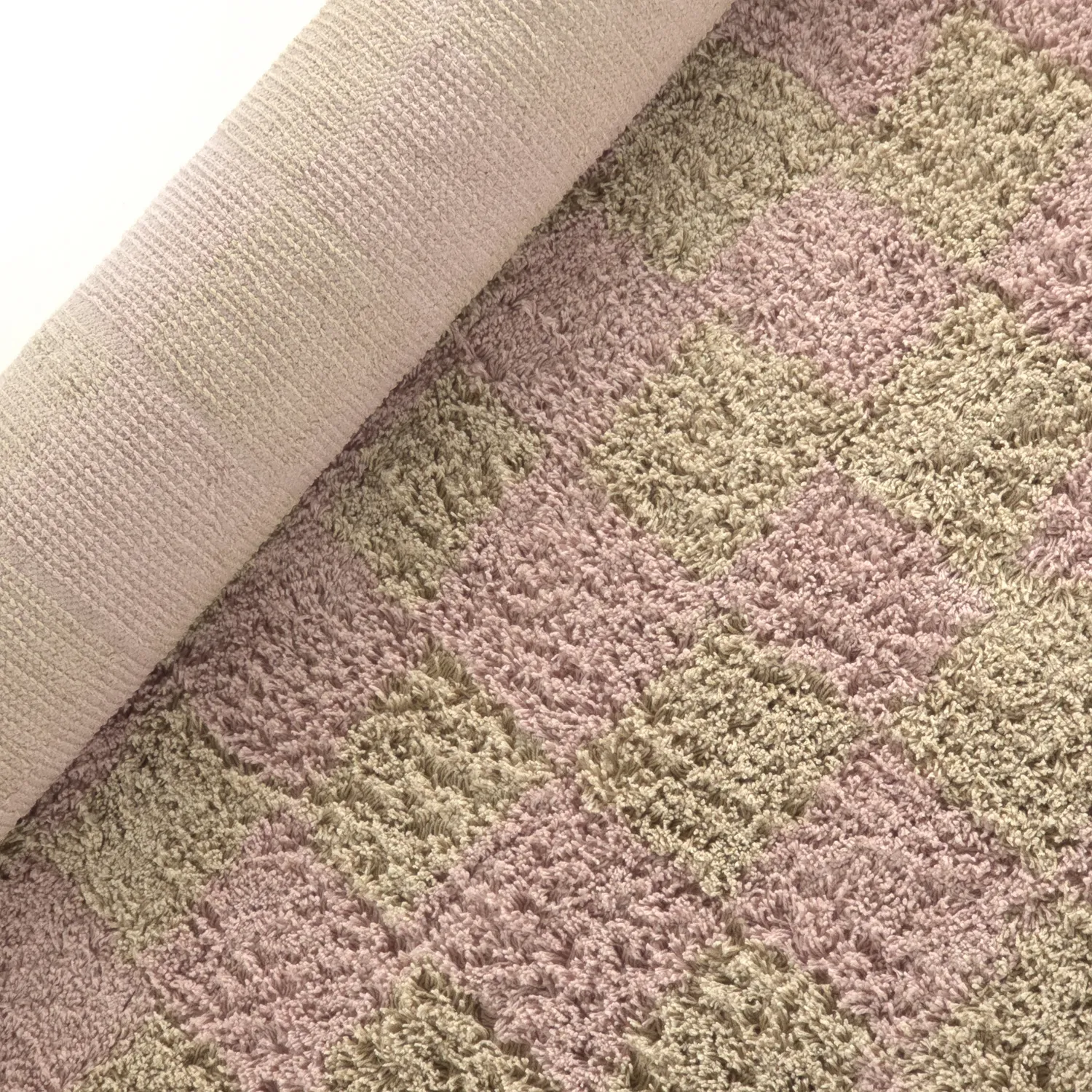 Shaggy koberce - Elsey Natural Cotton Shaggy (růžová/oranžová)