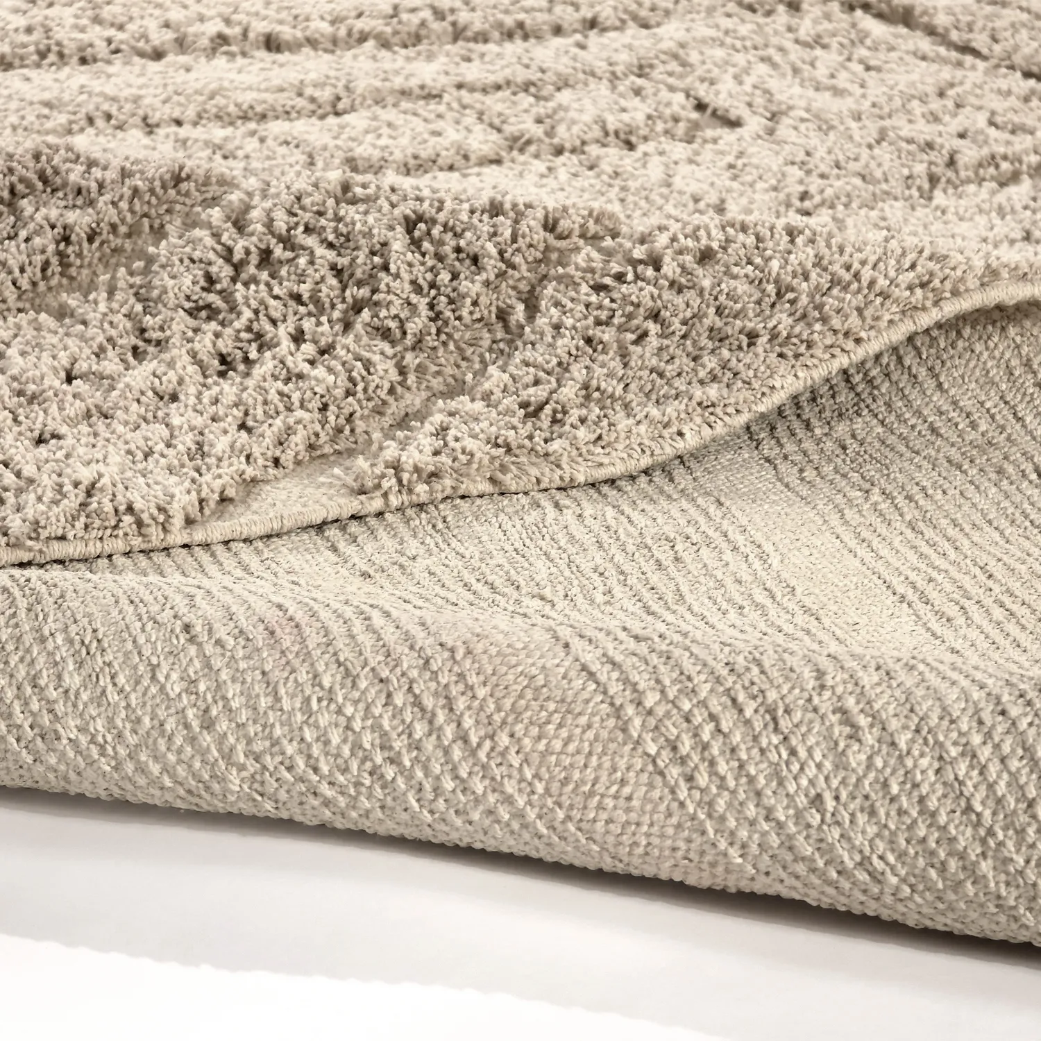 Shaggy koberce - Farley Natural Cotton Shaggy (béžový)