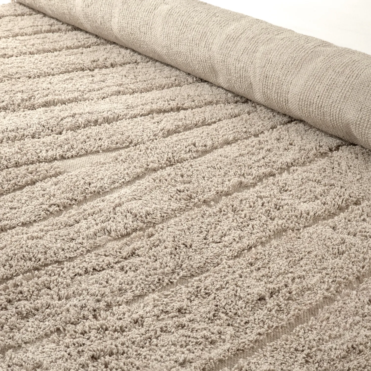 Shaggy koberce - Farley Natural Cotton Shaggy (béžový)