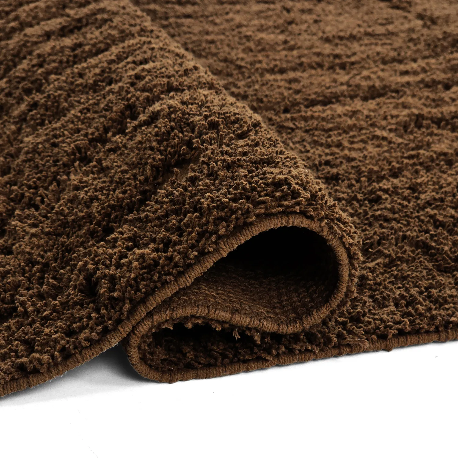 Shaggy koberce - Farley Natural Cotton Shaggy (hnědý)
