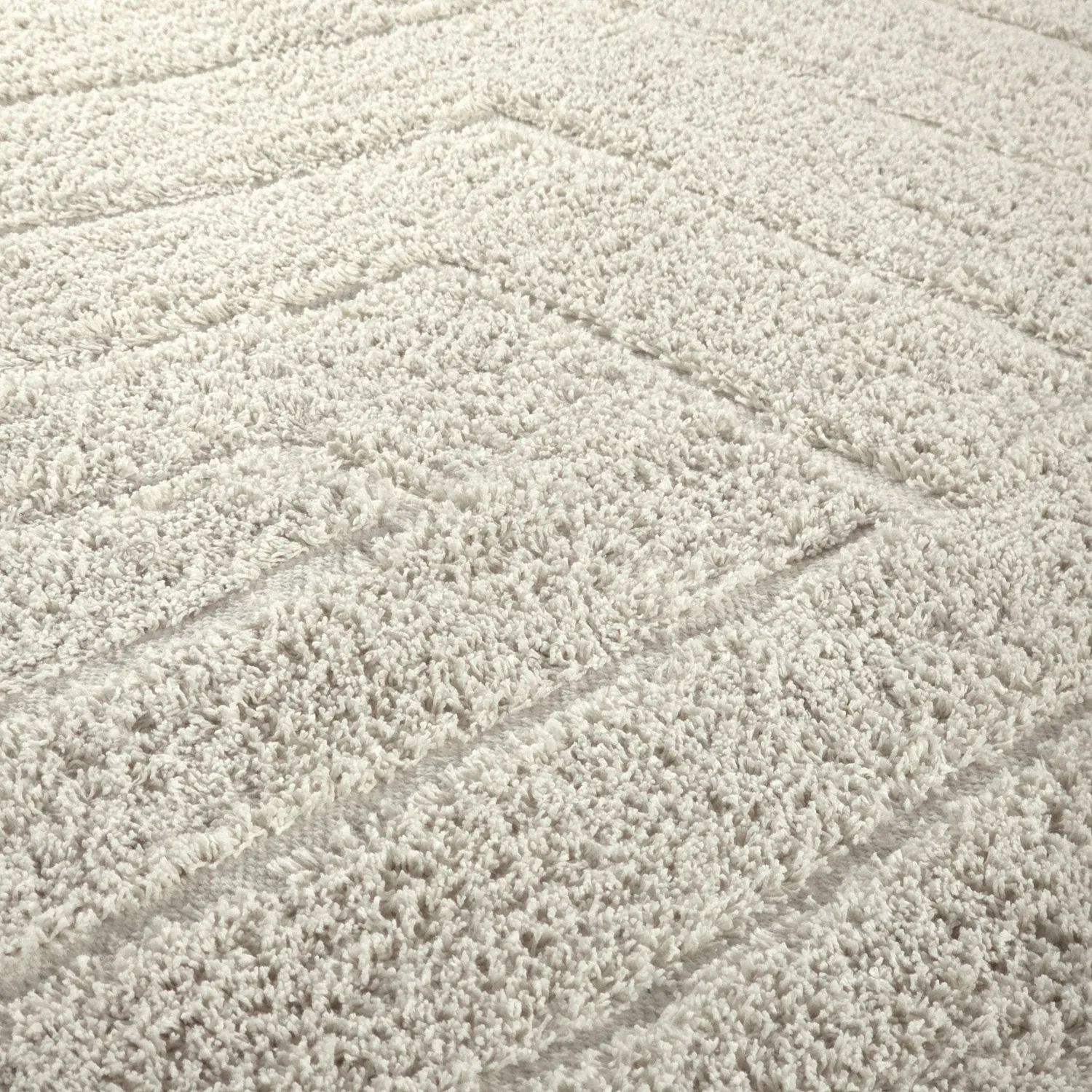 Shaggy koberce - Farley Natural Cotton Shaggy (špinavě bílá)