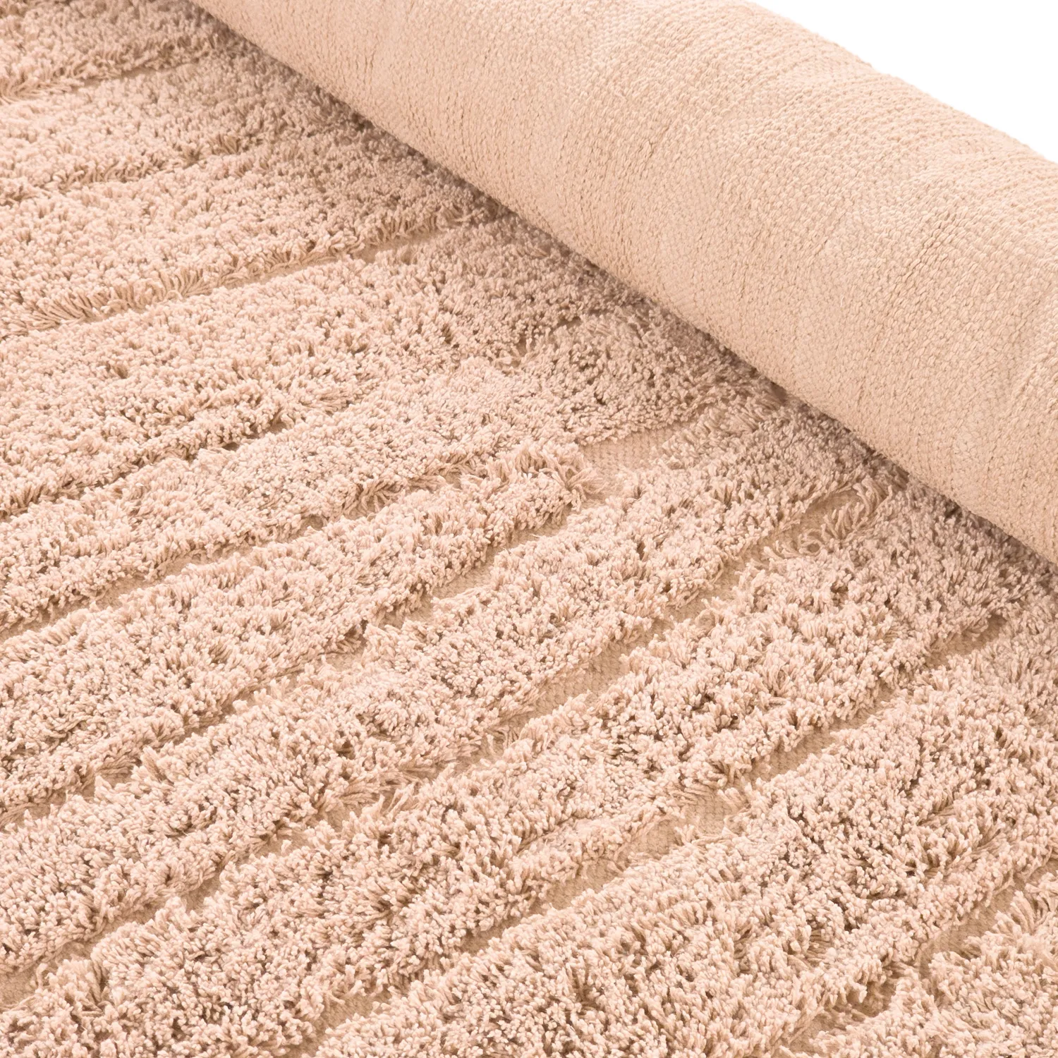 Shaggy koberce - Farley Natural Cotton Shaggy (růžový)