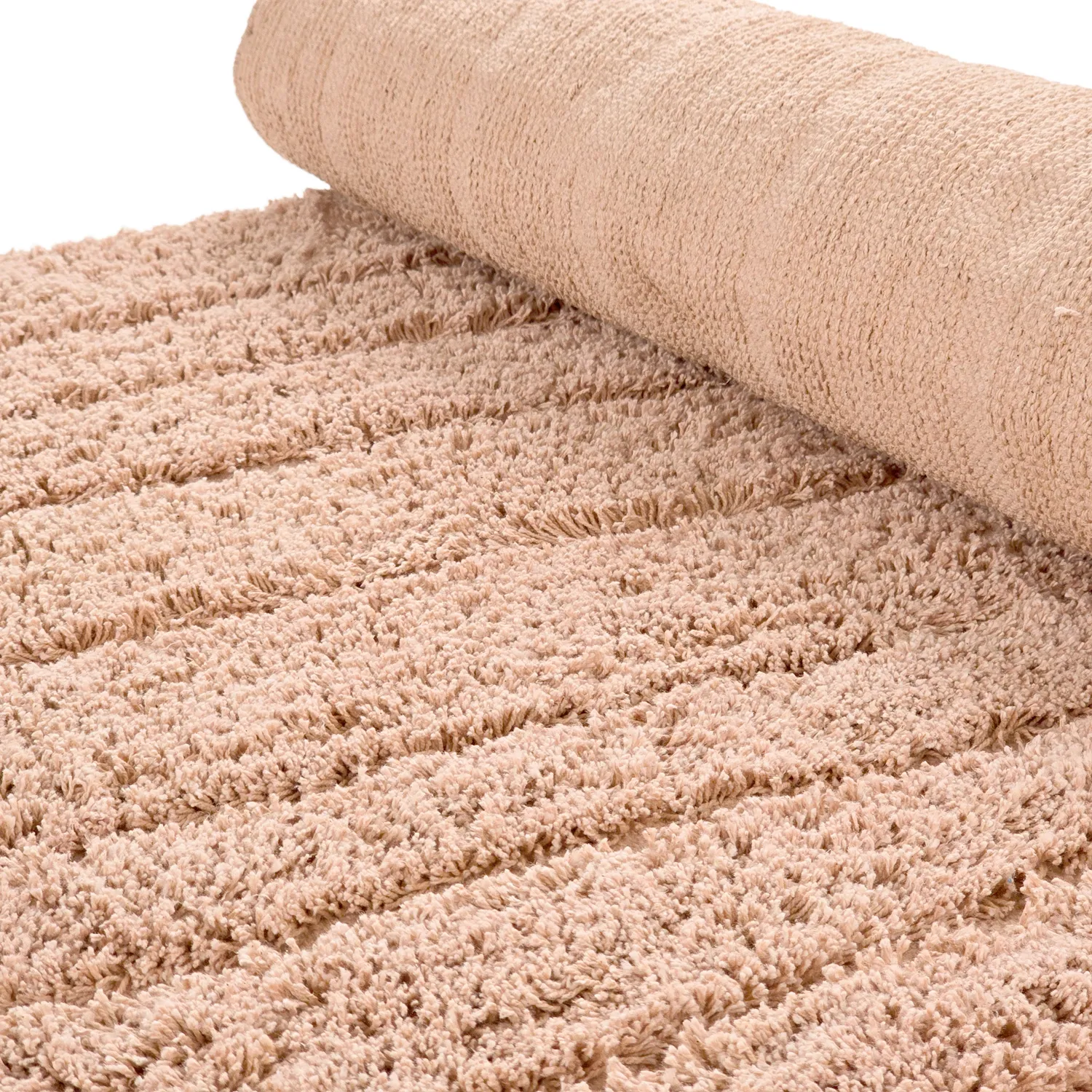 Shaggy koberce - Farley Natural Cotton Shaggy (růžový)
