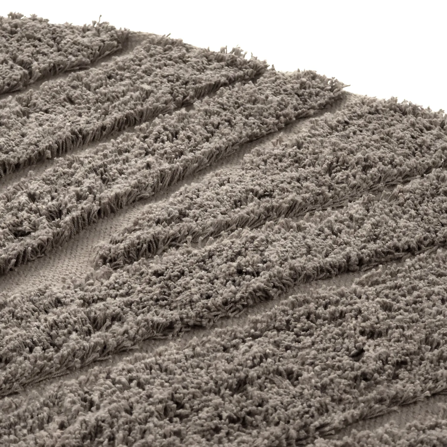 Kulatý koberec - Farley Natural Cotton Shaggy (taupe)
