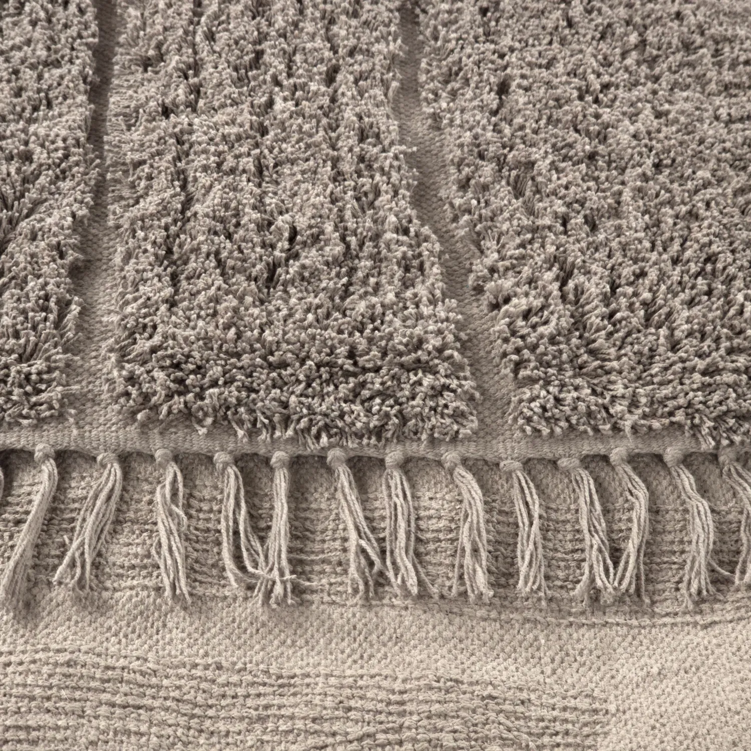 Shaggy koberce - Farley Natural Cotton Shaggy (taupe)