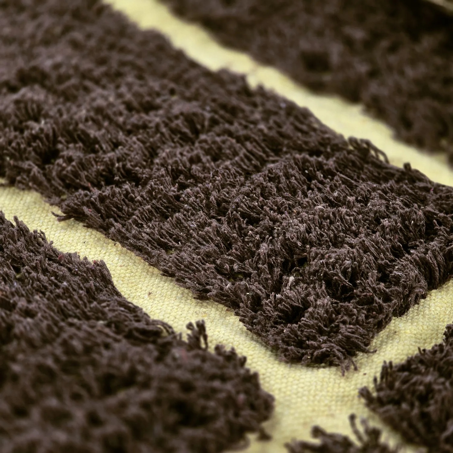 Shaggy koberce - Ikara Natural Cotton Shaggy (hnědý)