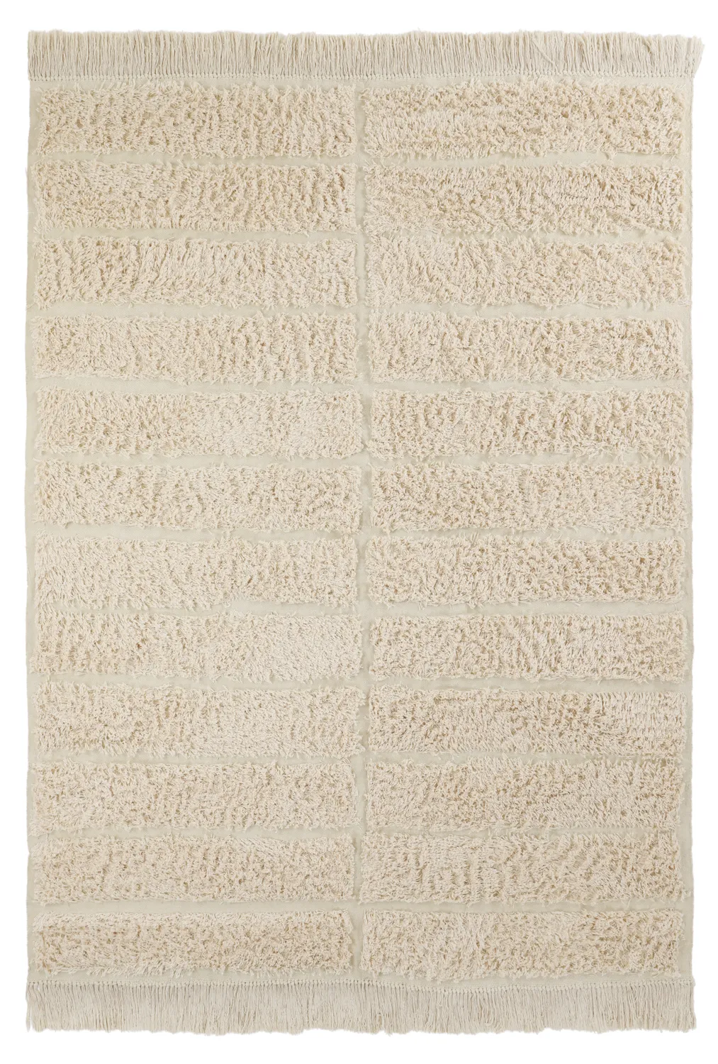 Shaggy koberce - Ikara Natural Cotton Shaggy (krém)