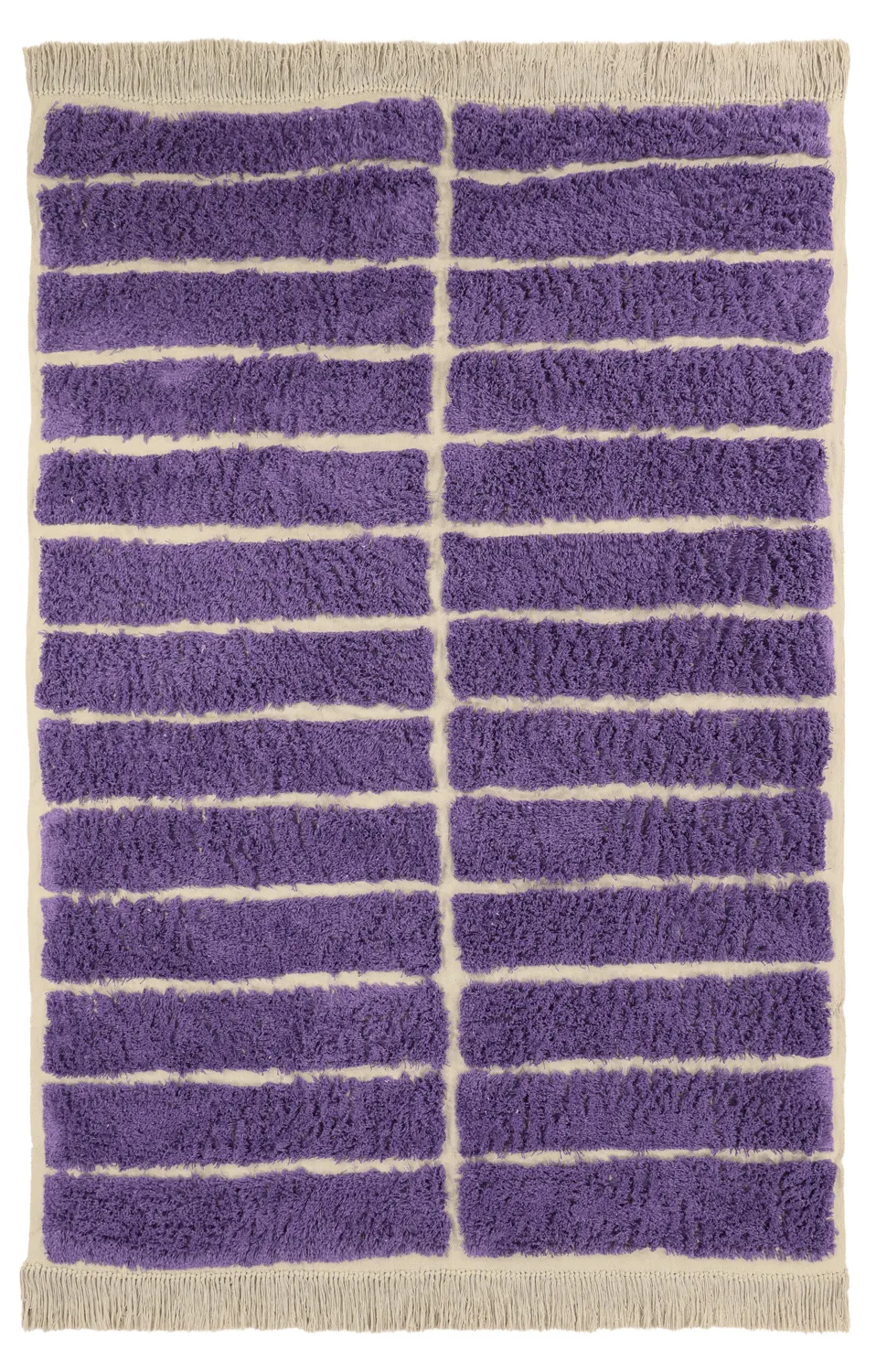 Shaggy koberce - Ikara Natural Cotton Shaggy (fialová)