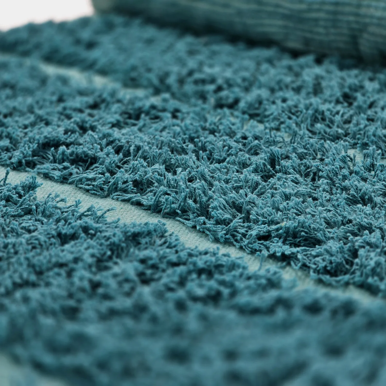 Shaggy koberce - Ikara Natural Cotton Shaggy (tyrkysový)