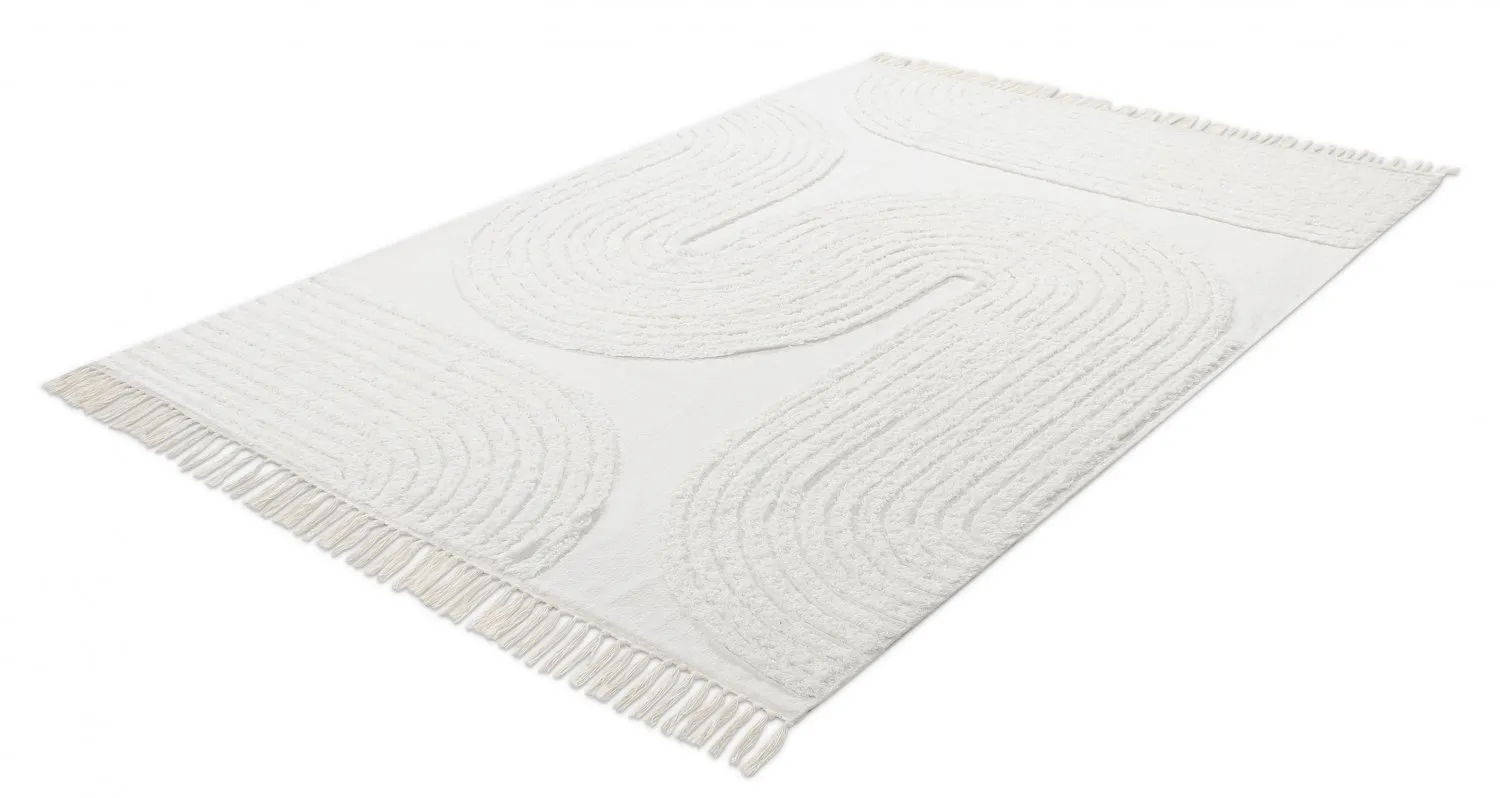 Shaggy koberce - Jovie Natural Cotton Shaggy (offwhite)