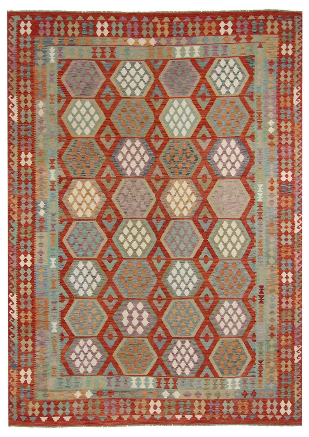 Orientální kilim koberec 353 x 253 cm