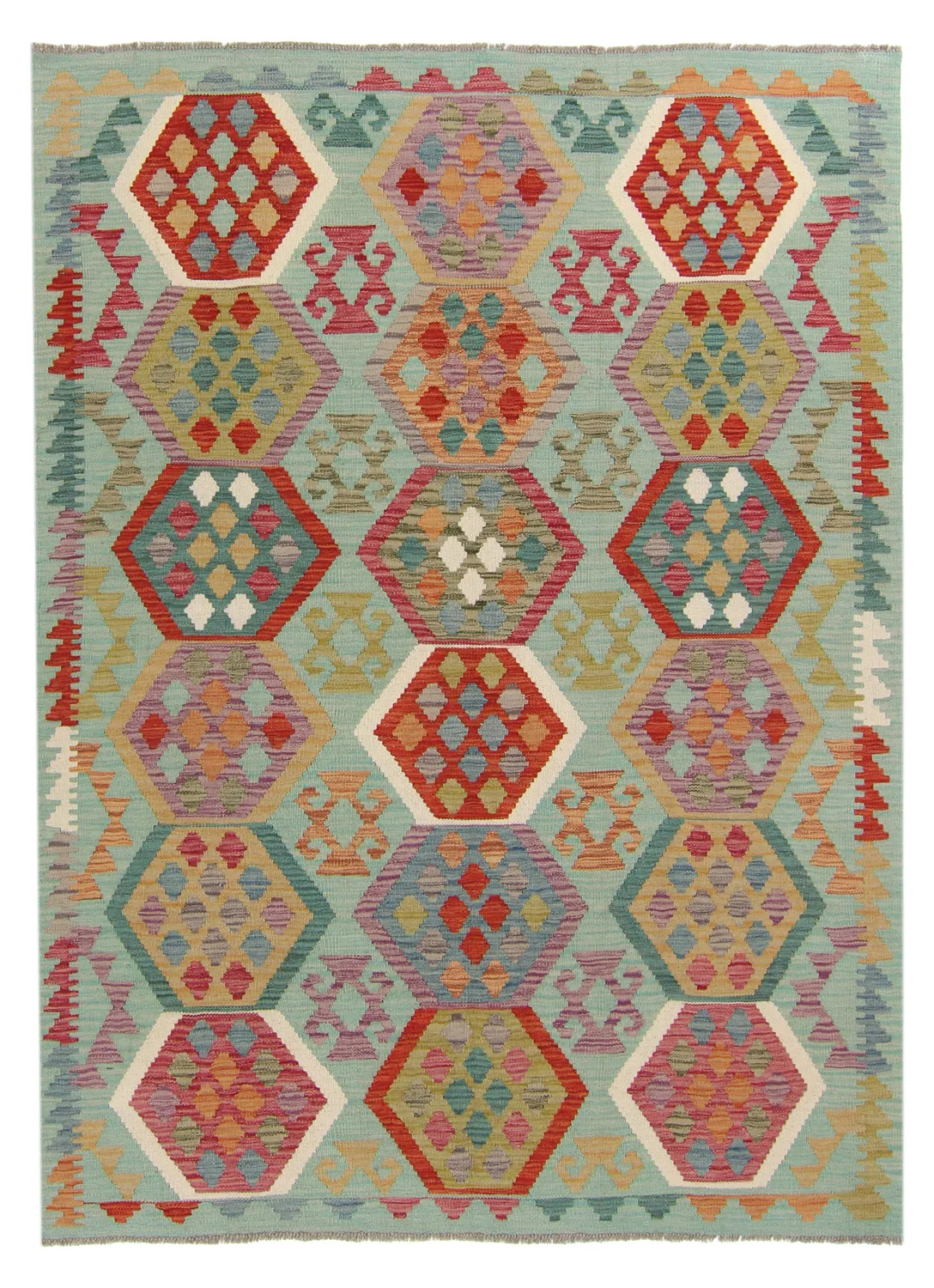 Orientální kilim koberec 199 x 146 cm
