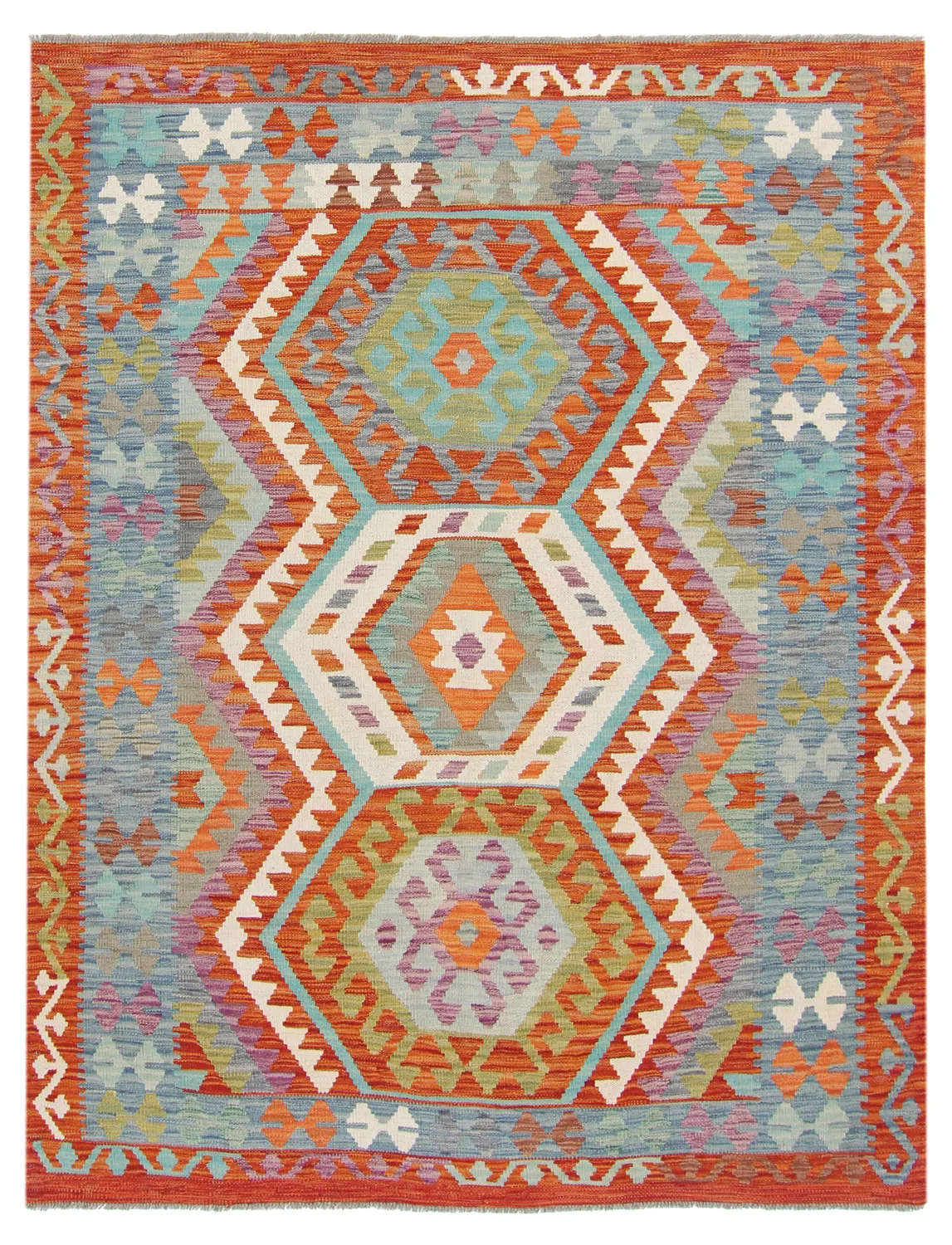 Orientální kilim koberec 198 x 155 cm