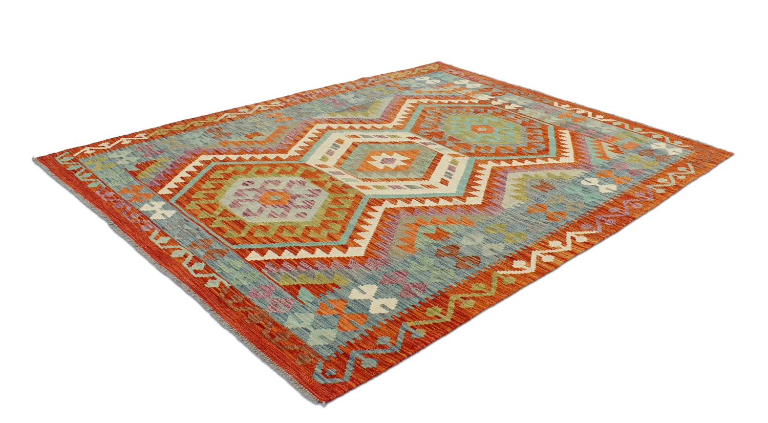Orientální kilim koberec 198 x 155 cm