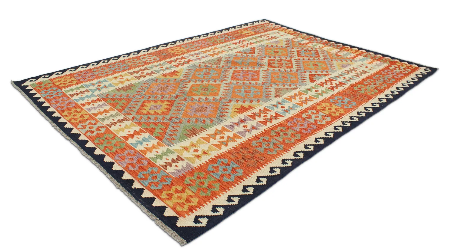 Orientální kilim koberec 247 x 177 cm