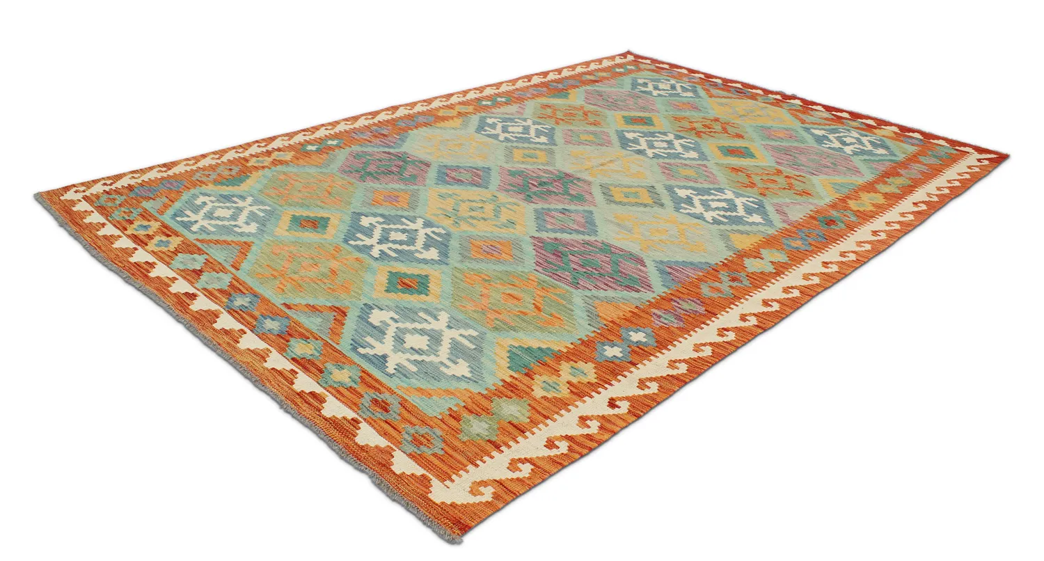 Orientální kilim koberec 251 x 173 cm