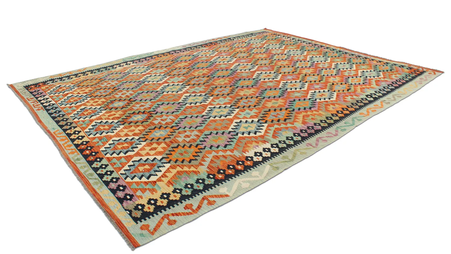 Orientální kilim koberec 345 x 262 cm