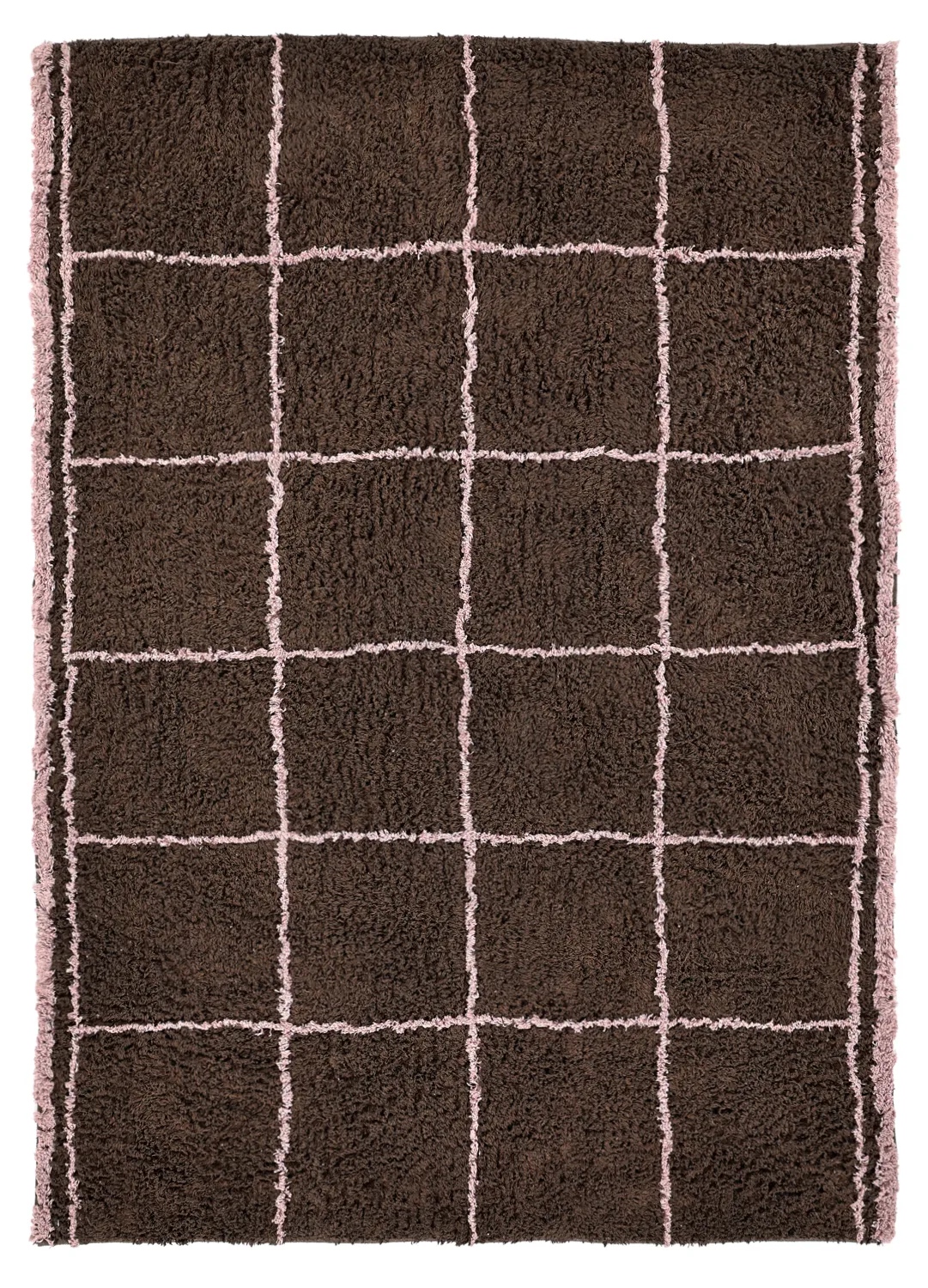Shaggy koberce - Lana Natural Cotton Shaggy (hnědý)